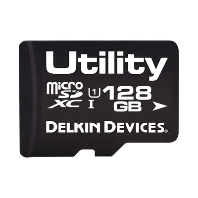 S41HFQYFA-U1000-3 by Delkin Devices, Inc. - 128GB 3D MICROSD CARD (-25C - +8