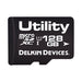 S41HFQYFA-U1000-3 by Delkin Devices, Inc. - 128GB 3D MICROSD CARD (-25C - +8