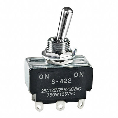 S422 by NKK Switches - SWITCH TOGGLE DPDT 25A 125V