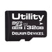 S432FQYFA-U1000-3 by Delkin Devices, Inc. - 32GB 3D MICROSD CARD (-25C - +85