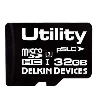 S432FQYJR-U3000-3 by Delkin Devices, Inc. - 32GB PSLC MICROSD CARD (-25C - +