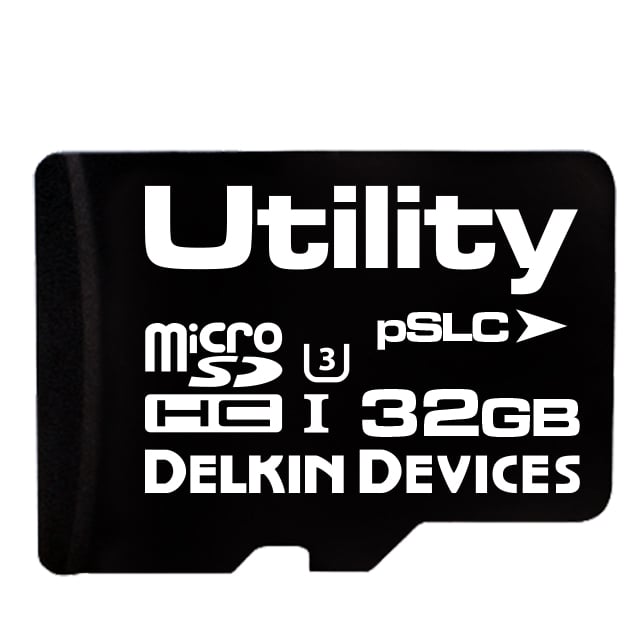 S432FQYJR-U3000-3 by Delkin Devices, Inc. - 32GB PSLC MICROSD CARD (-25C - +
