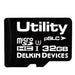 S432FQYJR-U3000-3 by Delkin Devices, Inc. - 32GB PSLC MICROSD CARD (-25C - +