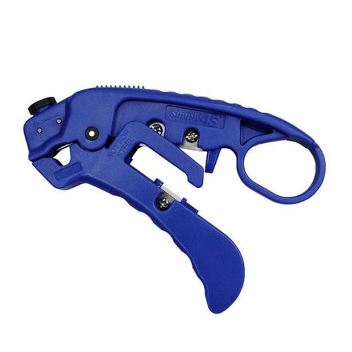 S45-S01BL by Go Simply Connect - ADJUST. LAN CABLE STRIPPER -BLUE