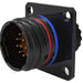 S500DZ-14-35PN by Amphenol Aerospace Operations - WALL MOUNT RECEPTACLE