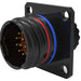 S500DZ-12-35PN by Amphenol Aerospace Operations - WALL MOUNT RECEPTACLE