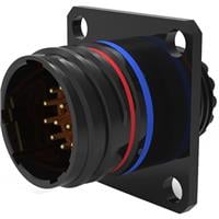 S500DZ-14-35PN by Amphenol Aerospace Operations - WALL MOUNT RECEPTACLE