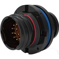 S587DZ-12-98PN by Amphenol Aerospace Operations - JAMNUT WITH BANDING PLATFORM