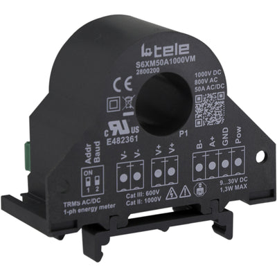 S6XM50A1000VM by TELE Controls Inc - ENERGY METER 1000V 50A MODBUS