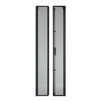 S72SDB by Panduit Corp - 42 RU 700MM SPLIT DOORS FOR S-TY