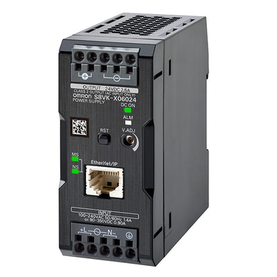 S8VK-X06024-EIP by Omron Automation and Safety - AC/DC DIN RAIL SUPPLY 24V 60W