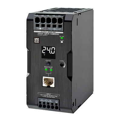 S8VK-X48024A-EIP by Omron Automation and Safety - AC/DC DIN RAIL SUPPLY 24V 480W