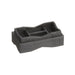 SACS50-T100 by Panduit Corp - CABLE TIE HLDR DUAL TIE MNT BLK