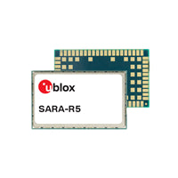 SARA-R510S-00B by u-blox - RF TXRX MOD CELL M1 NB2 5G SMD