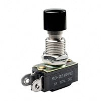 SB221NC by NKK Switches - PUSH SWITCH SPST-NC 3A 125V