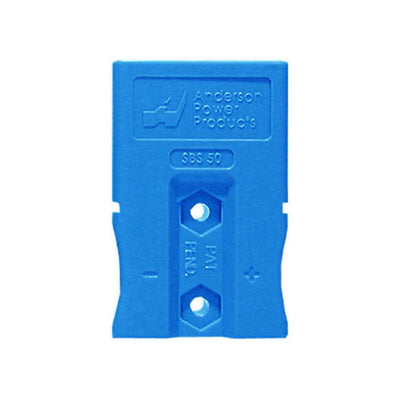 SBS50BLU-BK by Anderson Power Products, Inc. - HOUSING SBS50 FP 2POS BLUE