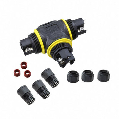 SC-L-ULT2-03-RD by Amphenol LTW - CONNECTOR CABLE JOINER BLACK/RED