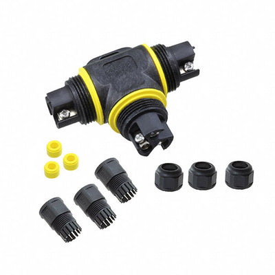 SC-L-ULT2-03-YW by Amphenol LTW - CONNECTOR CABLE JOINER BLACK/YELLOW