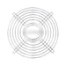 SC100-W26 by Gardtec Incorporated - 172MM ROUND EURO FAN GUARD