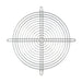 SC100-W3 by Gardtec Incorporated - 225MM EURO FAN GUARD SILVER
