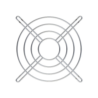SC120-W8 by Gardtec Incorporated - 120MM FAN GUARD NICKEL CHROME
