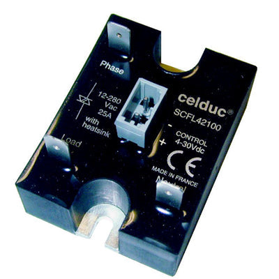 SCFL42100 by Celduc Inc. - SOLIDSTATE RELAY SPST-NO 25A 12-280V