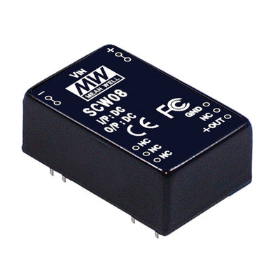 SCW08C-15 by MEAN WELL USA Inc. - DC DC CONVERTER 15V 8W