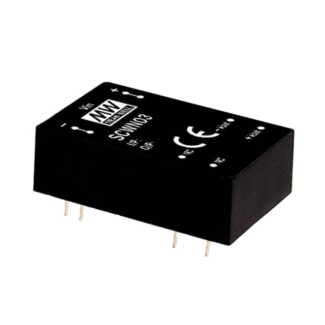 SCWN03C-05 by MEAN WELL USA Inc. - DC DC CONVERTER 5V 3W