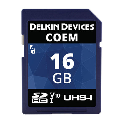 SDCOEM-16GB by Delkin Devices, Inc. - 16GB 3D SD CARD (-25C - +85C) CO