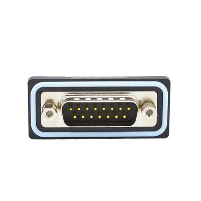 SDF-R15-113L011 by NorComp Inc. - CONNECTOR D-SUB PLUG 15POS R/A SLDR