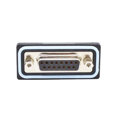 SDF-V15-213L011 by NorComp Inc. - CONNECTOR D-SUB RCPT 15P PNL MNT SLDR