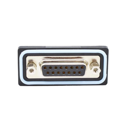 SDF-V15-213L012 by NorComp Inc. - CONNECTOR D-SUB RCPT 15P PNL MNT SLDR