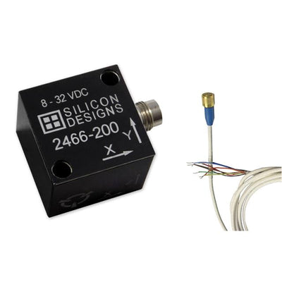 2466-200 by Silicon Designs - 3-Axis 200g DC Accel Connector