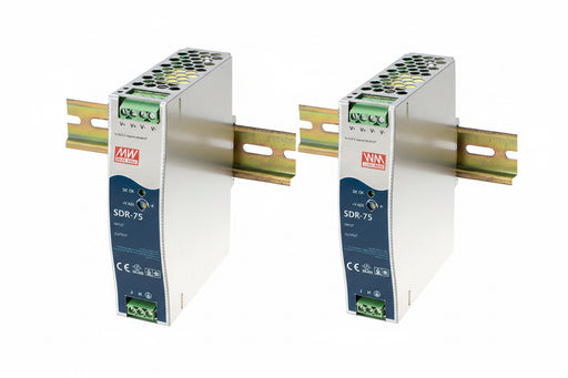SDR-75-12 by MEAN WELL USA Inc. - AC/DC DIN RAIL SUPPLY 12V 76W