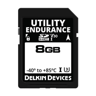 SE08FSTL2-3B000-3 by Delkin Devices, Inc. - 8GB 3D SD CARD I-TEMP (-40C - +8