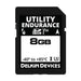 SE08FSTL2-3B000-3 by Delkin Devices, Inc. - 8GB 3D SD CARD I-TEMP (-40C - +8
