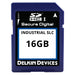 SE16TRZFX-1B000-3 by Delkin Devices, Inc. - 16GB SLC SD CARD I-TEMP (-40 + 8