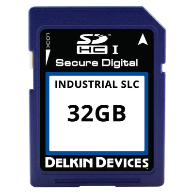 SE32TRZFX-1B000-3 by Delkin Devices, Inc. - 32GB SLC SD CARD I-TEMP (-40 + 8