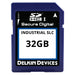 SE32TRZFX-1B000-3 by Delkin Devices, Inc. - 32GB SLC SD CARD I-TEMP (-40 + 8