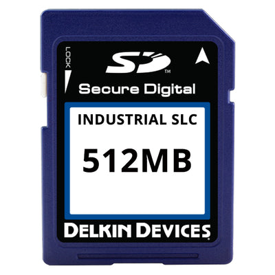 SE51TLNFX-1D000-3 by Delkin Devices, Inc. - 512MB SLC SD CARD I-TEMP (-40 +