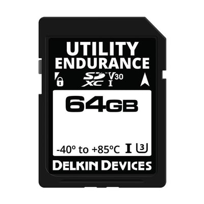 SE64FSTL2-3B000-3 by Delkin Devices, Inc. - 64GB 3D SD CARD I-TEMP (-40C - +