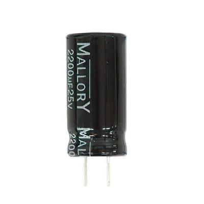 SEK222M025ST by Mallory - ALUMIN CAP 2200UF 20% 25V RADIAL