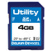 SF04APYJP-U1000-3 by Delkin Devices, Inc. - 4GB MLC SD CARD (-25C - +85C) SM