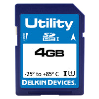 SF04APYJP-U1000-3 by Delkin Devices, Inc. - 4GB MLC SD CARD (-25C - +85C) SM