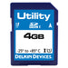SF04APYJP-U1000-3 by Delkin Devices, Inc. - 4GB MLC SD CARD (-25C - +85C) SM