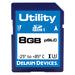 SF08FQYJR-U3000-3 by Delkin Devices, Inc. - 8GB PSLC SD CARD (-25C - +85C) S