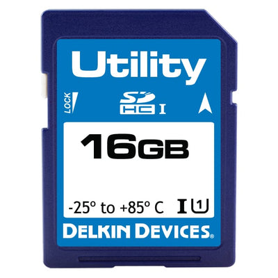 SF16ANZJP-U1000-3 by Delkin Devices, Inc. - 16GB MLC SD CARD (-25C - +85C) S