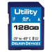 SF1HFQYFA-U1000-3 by Delkin Devices, Inc. - 128GB 3D SD CARD (-25C - +85C) S