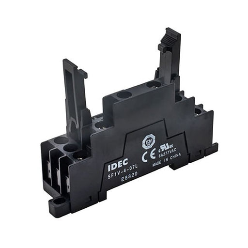 SF1V-4-07L by IDEC - RELAY SOCKET 10 POS DIN RAIL