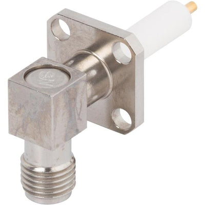 SF2960-6025 by Amphenol SV Microwave - CONNECTOR SMA RCPT R/A 50 OHM SOLDER